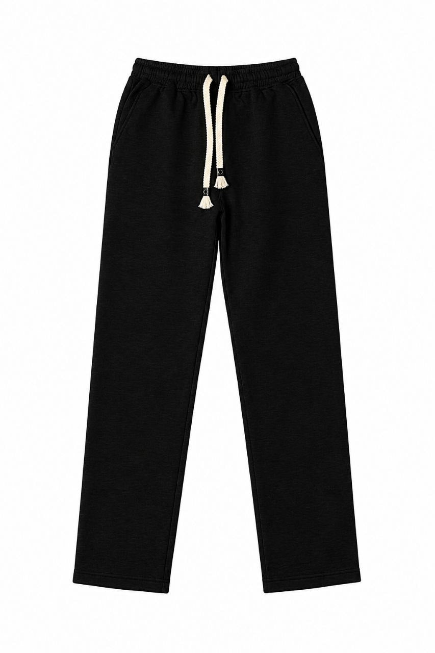 Plain Sweatpants With Hidden Pocket