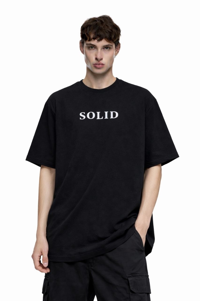 Solid Oversized T-Shirt