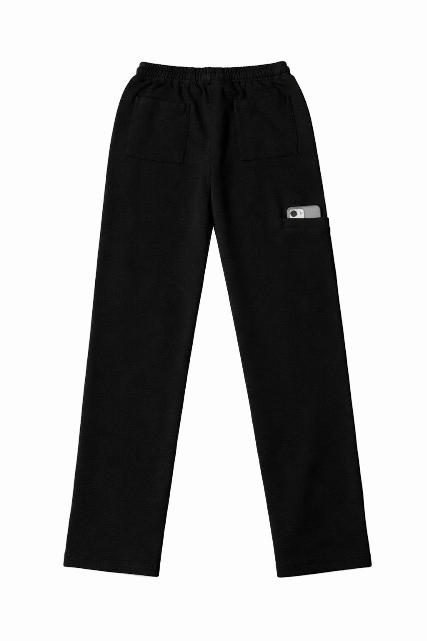 Plain Sweatpants with back pocket