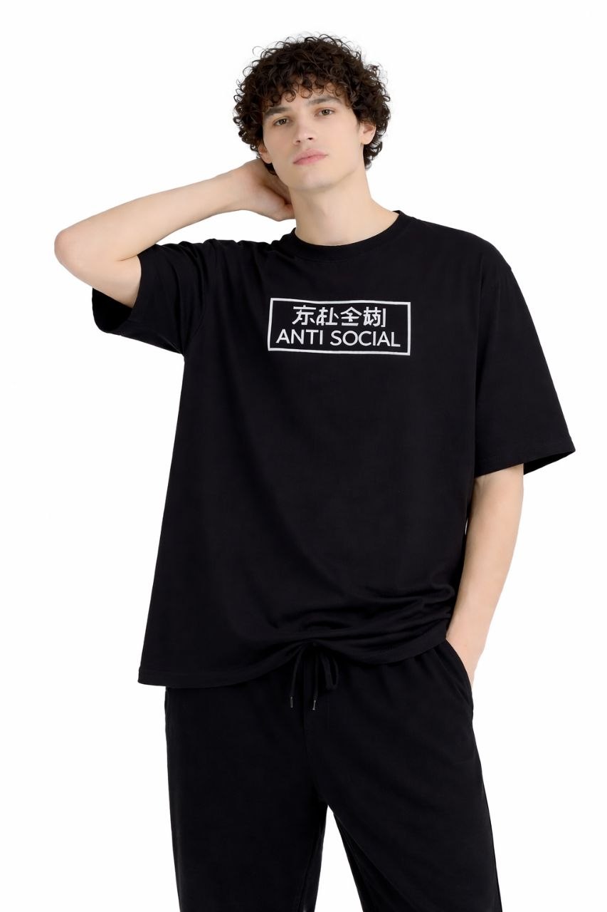 Anti Social Oversized T-Shirt